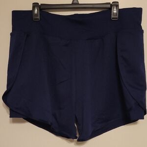 NWT AQ Sport Women's Navy Blue Swim Shorts